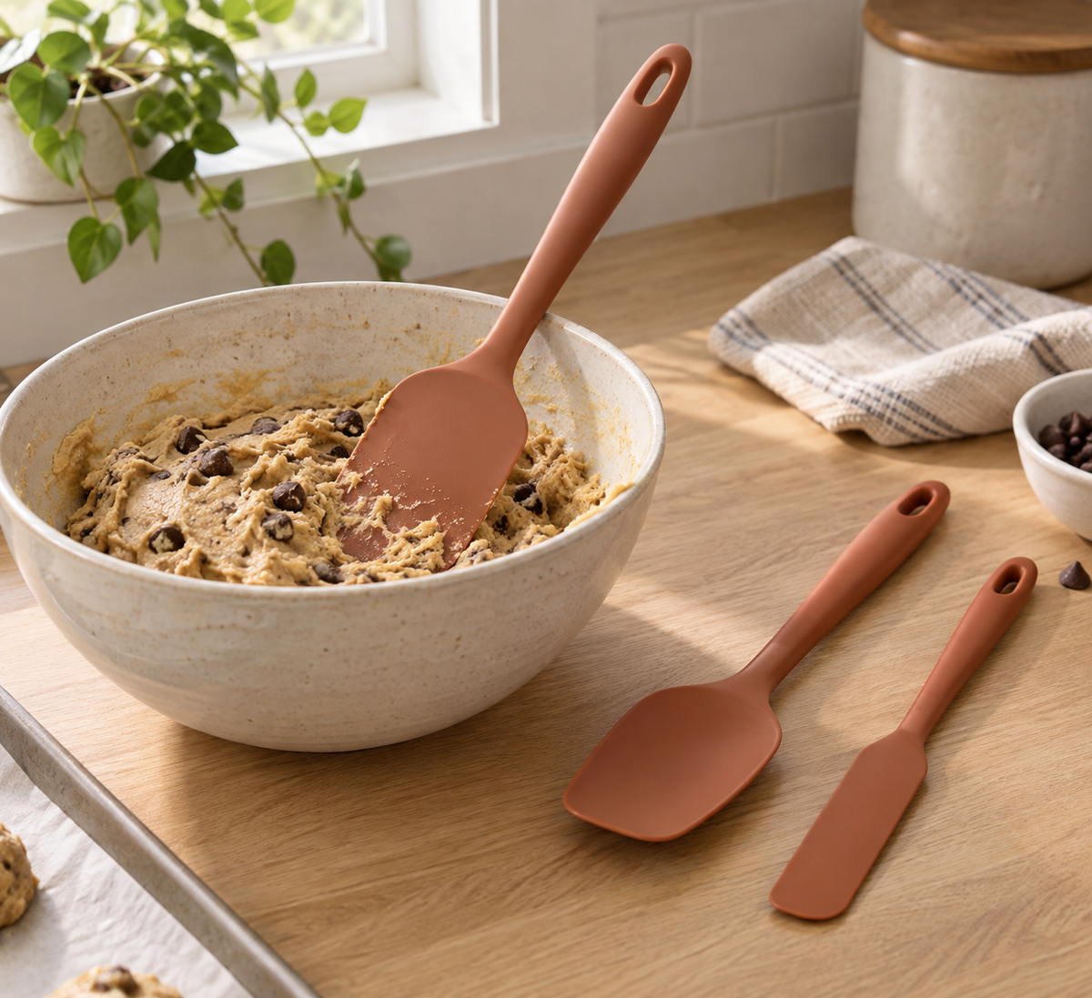 Silicone Spatula Set - 3 Piece